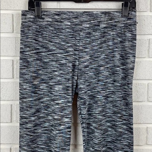 Velocity Power Yoga Leggings in Black Space Dye Women's Size Medium - Picture 4 of 5